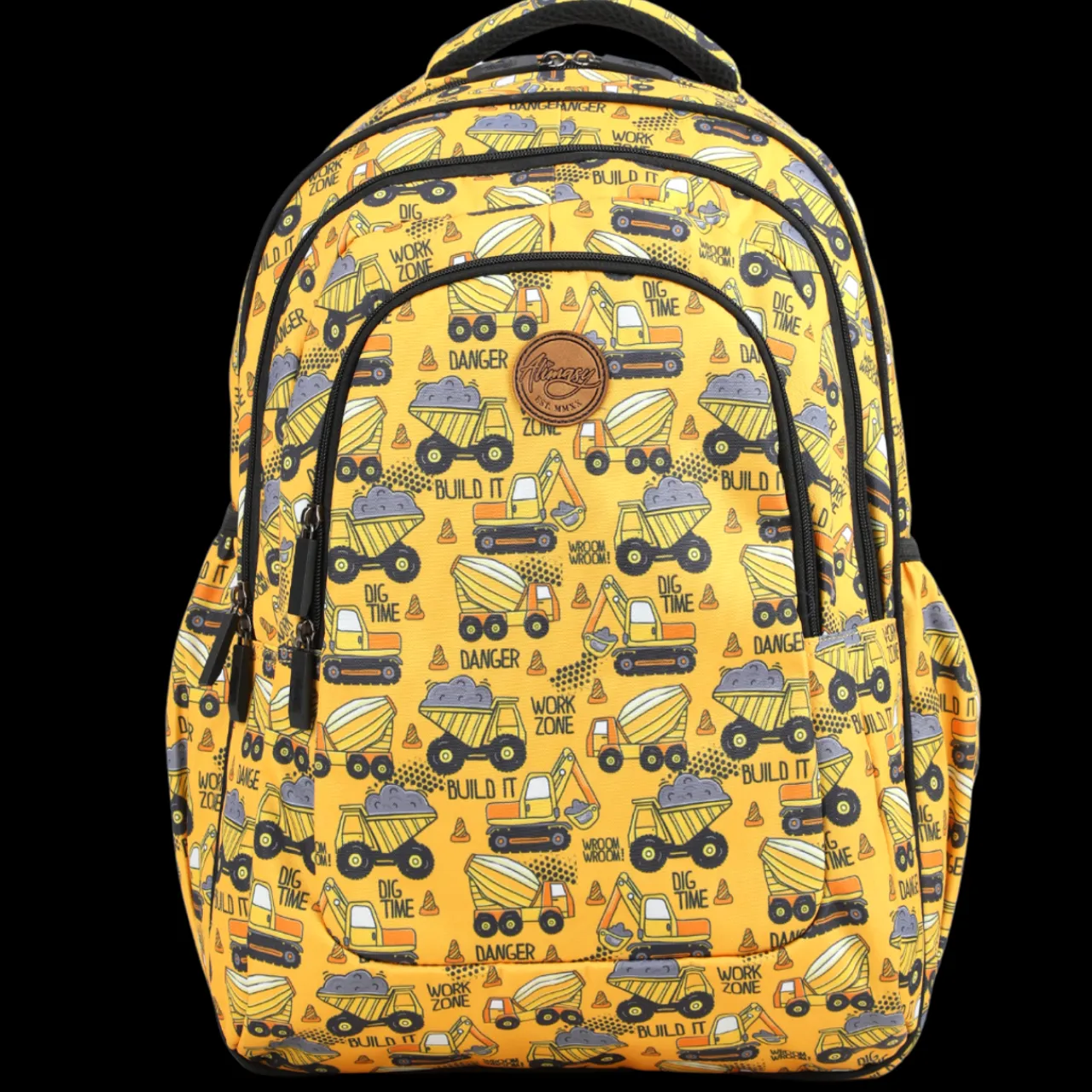 Alimasy Large School Backpack Construction Sale