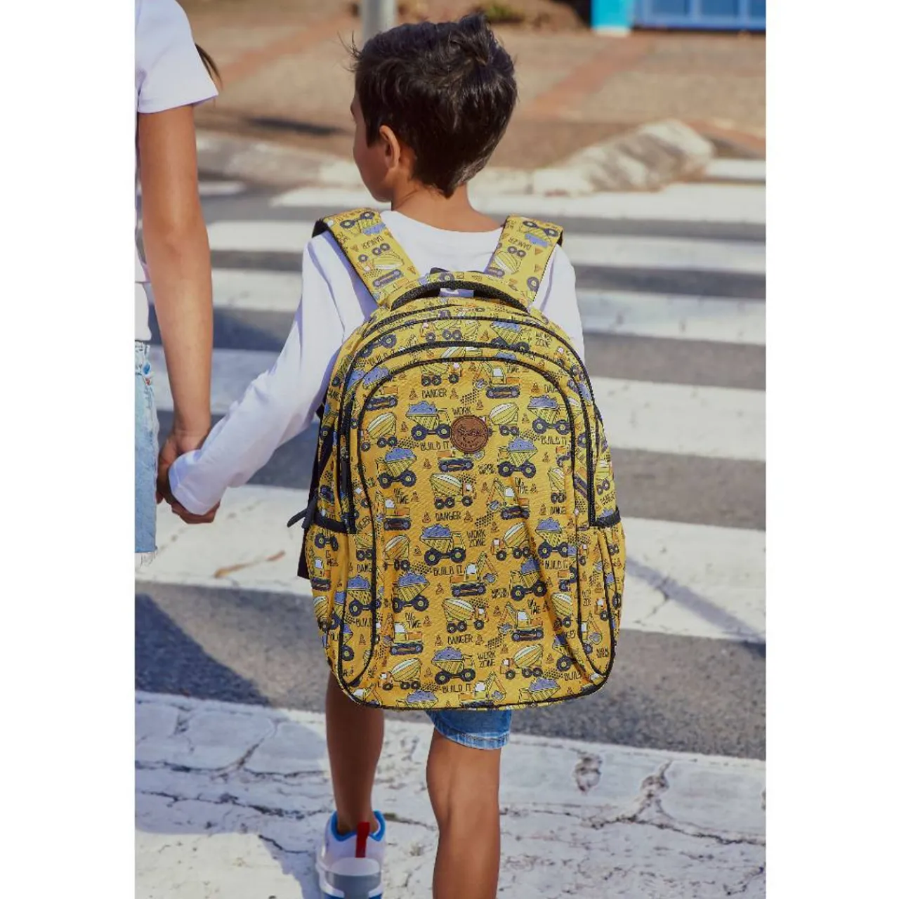 Alimasy Large School Backpack Construction Sale