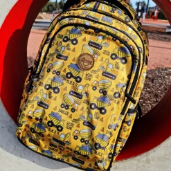 Alimasy Large School Backpack Construction Sale