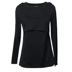 The Sleep Store All Seasons Merino/Tencel LS Breastfeeding Top Clearance