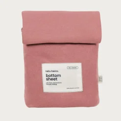 Babu Basics Organic Cotton Cot Fitted Sheet - 70 x 135cm Discount