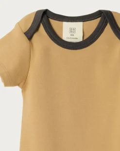 Babu Organic Cotton Short Sleeve Bodysuit Clearance