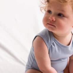 The Sleep Store Baby Basics Organic Cotton Singletsuit Fashion