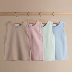 The Sleep Store Baby Basics Organic Cotton Kids Singlet New