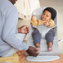 Baby Bjorn Bouncer Bliss - Woven Petal Quilt New