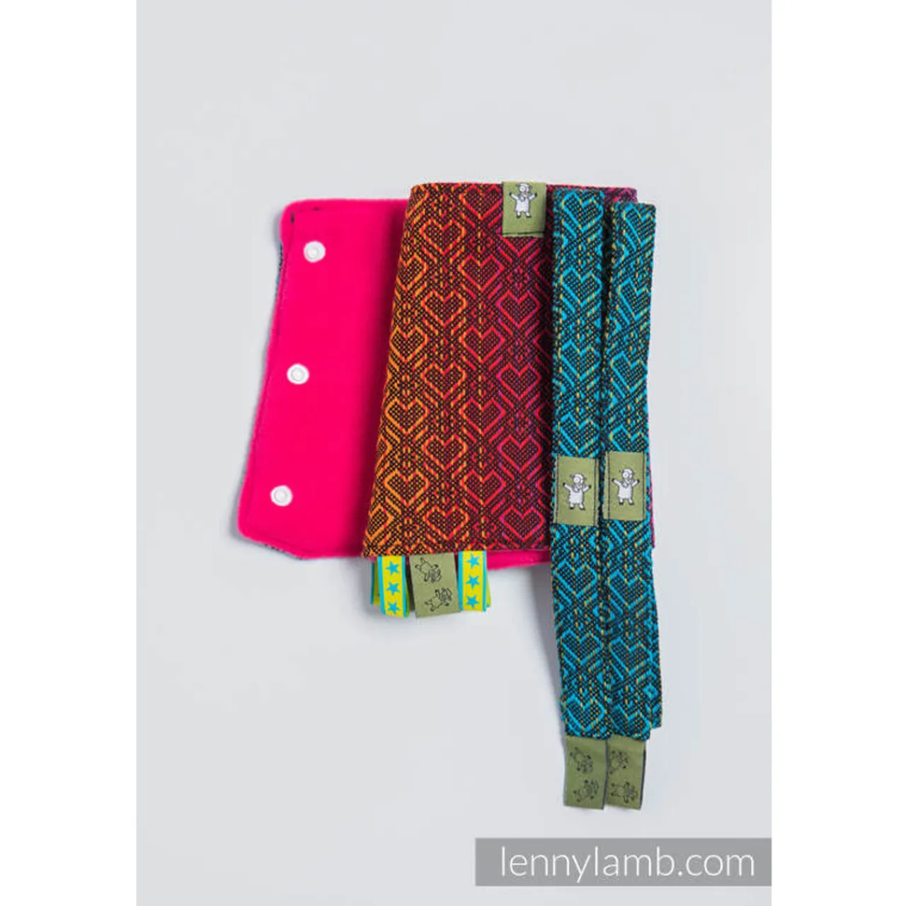 Lenny Lamb Baby Carrier Teething / Suck Pad Set Discount