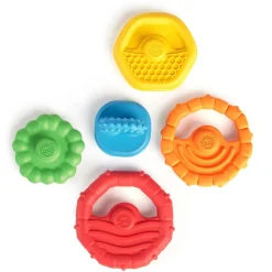 Baby Einstein Stack & Teethe Multi-Textured Teether Toy Hot