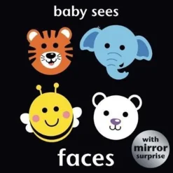 Books Baby Sees Faces - Padded Book Clearance