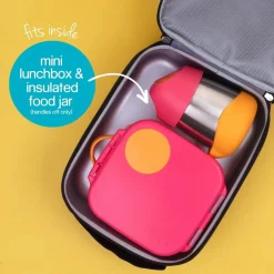B.box Insulated Lunch Bag with Drink Holder Bunny Hop Sale