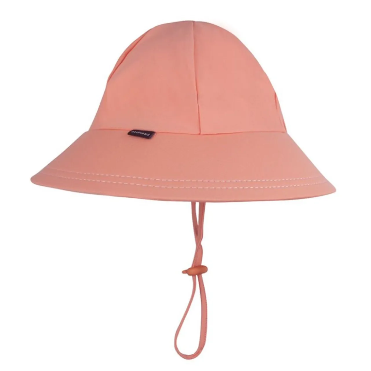 Bedhead Hats Ponytail Beach Swim Bucket Hat - Core Peach New