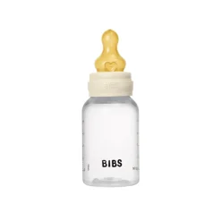 Bibs Baby Bottle Complete Set - Latex Ivory New