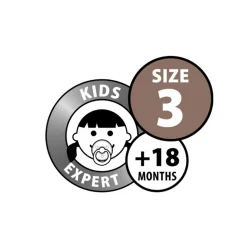 Bibs Colour Pacifier - 2 pack Hot