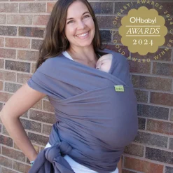 Boba Wrap - Organic Organic Dark Grey New