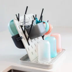 Boon Groove Drying Rack Grey/Charcoal New