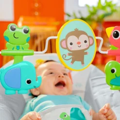 Bright Starts Playful Paradise Vibrating Baby Bouncer Hot