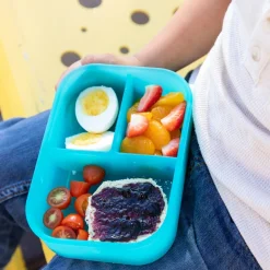 Bumkins Bento Box 3 Section - Jelly Silicone - Clearance Fashion