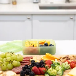 Bumkins Bento Box 3 Section - Jelly Silicone - Clearance Fashion