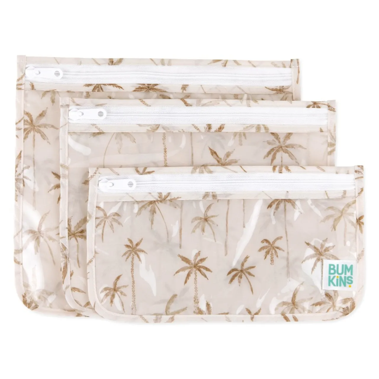Bumkins Clear Travel Bag 3pk Clearance