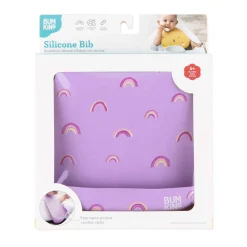 Bumkins Silicone Bib Rainbows Clearance