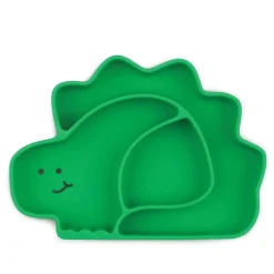 Bumkins Silicone Grip Dish - Dinosaur Online