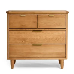 Cariboo George Dresser Natural Oak/Brass Pulls Best
