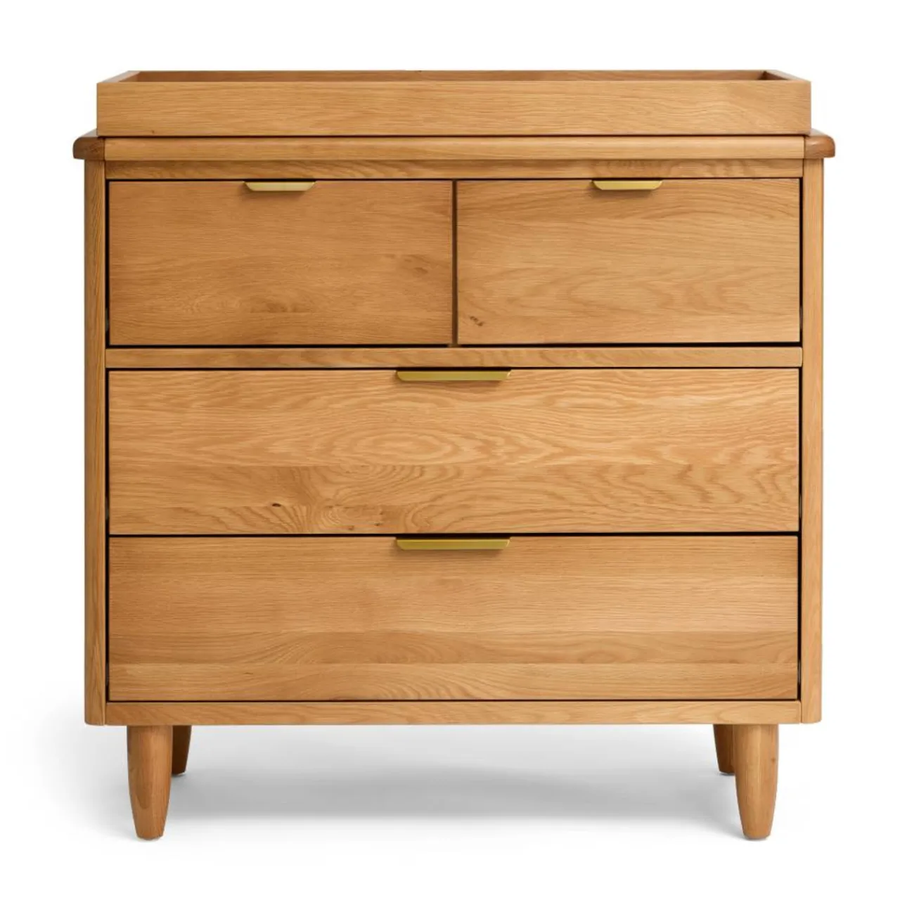 Cariboo George Dresser Natural Oak/Brass Pulls Best