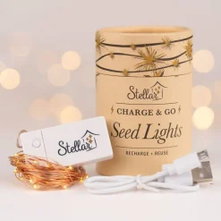 Stellar Haus Charge & Go Seed Lights Fashion
