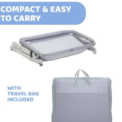 Chicco Next2Me Pop Up Crib Grey Mist Best