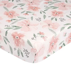 Crane Baby Bassinet Fitted Sheet - Parker Collection Parker Floral Hot