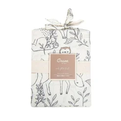 Crane Baby Co-Sleeper Fitted Sheet - Ezra Collection Ezra Woodland Clearance