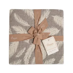Crane Baby Jacquard Blanket - Ezra - Grey Feather - Clearance Clearance