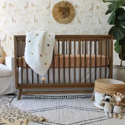 Crane Baby Kendi Pom Pom Blanket - Clearance Sale