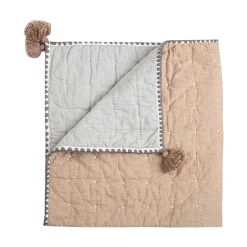 Crane Baby Reversible Cot Quilt - Ezra - Clearance Best