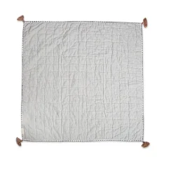 Crane Baby Reversible Cot Quilt - Ezra - Clearance Best