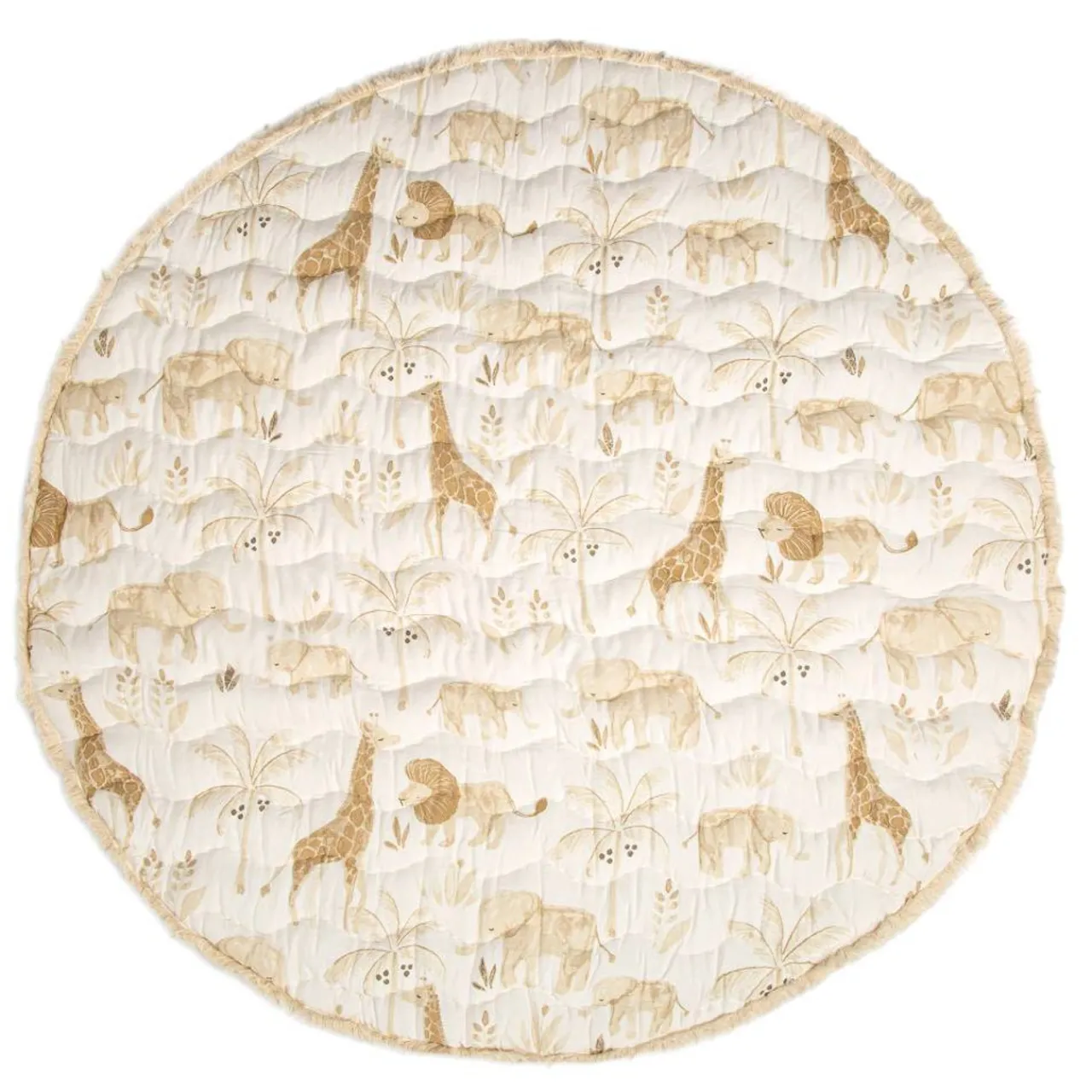 Crane Baby Reversible Quilted Playmat - Kendi Online