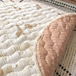 Crane Baby Reversible Quilted Playmat - Kendi Online