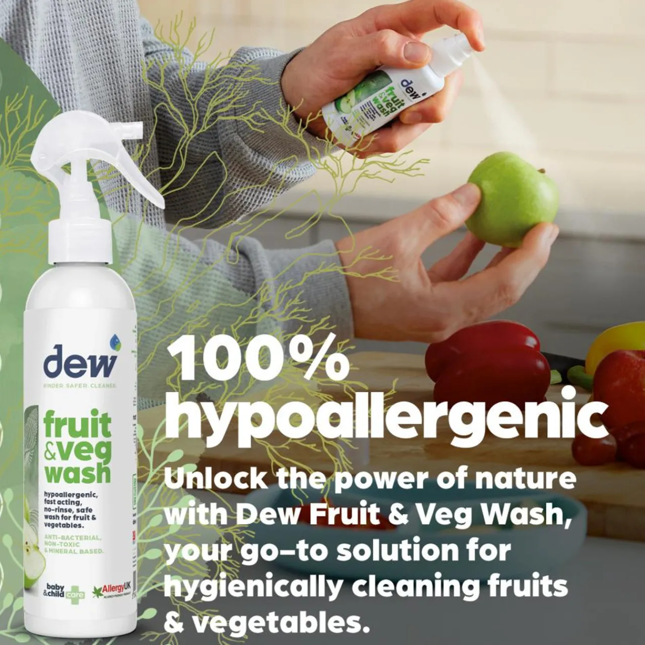 Dew Fruit & Veg Wash Best