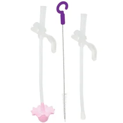 B.box Disney Sippy Cup - Replacement Straws & Cleaner - Princess New