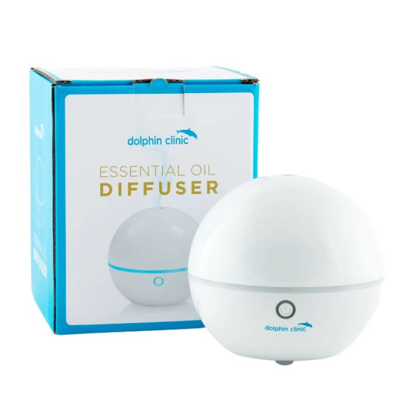 Dolphin Clinic Essential Oil Diffuser White New