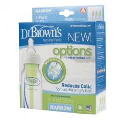 Dr Browns Options Baby Bottle - Narrow Neck 3 pack Discount