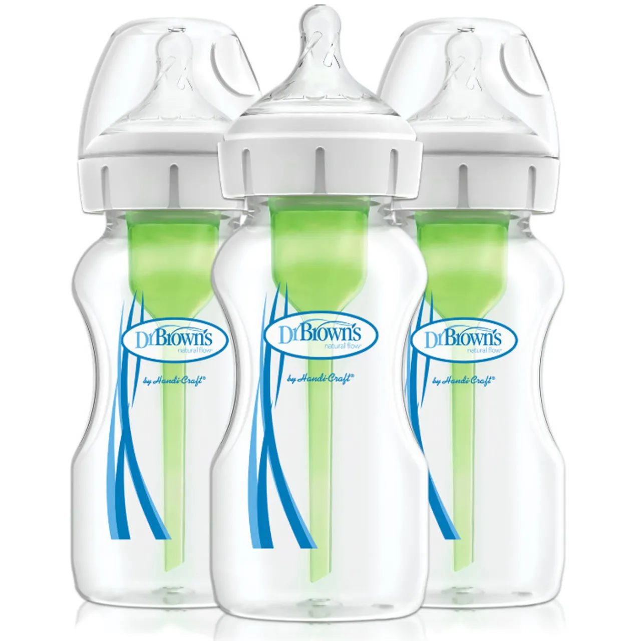 Dr Browns Options+ Baby Bottle - Wide Neck 3 pack Hot