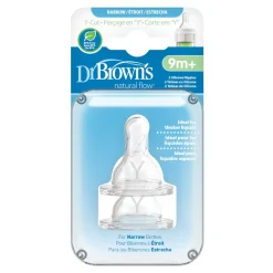 Dr Browns Y-Cut Standard (Narrow) Silicone Teats 2 pack Clearance