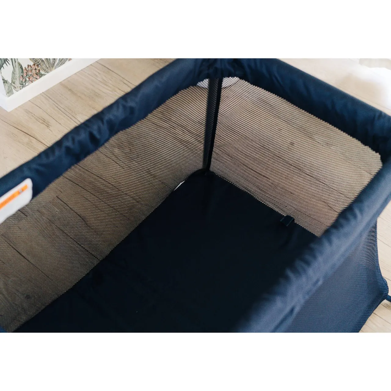 The Sleep Store Drift Travel Cot - Navy Fashion