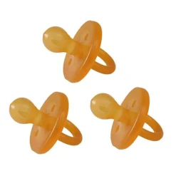 Ecopiggy ecoPacifier Dummy - Rounded - 3 pack - Clearance Natural Clearance