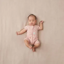 Ergopouch 0.2 Tog Organic Cotton Short Sleeve Layers Daisies Sale