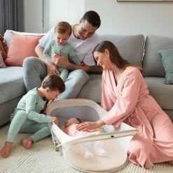 Ergopouch Easy Sleep Portable Bassinet Ecru Discount