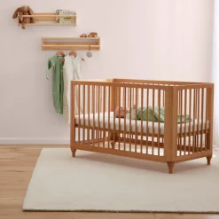 Ergopouch Lyra Convertible Beechwood Cot Natural Discount
