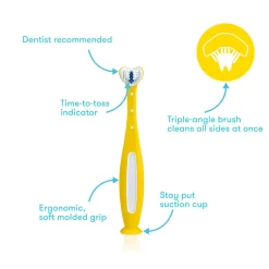 Nose Frida Frida Triple-Angle ToothHugger Yellow Discount