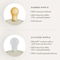 FRIGG Daisy Latex Pacifier 2pk Hot