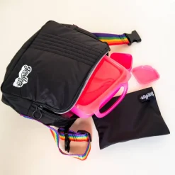 Goodbyn Insulated Lunch Bag/Sleeve Pink Fashion